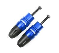 Compatible With CBR600RR CBR1000RR CBR500R CBR900RR Motorcycle Falling Protection Crash Pads Exhaust Sliders Crash Protector Resistente A Caídas(AZUL)