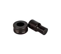 Compatible with CH-60 Hydraulic Punch Round Hole Punch Die Set for Metal Stamping and Sheet Metal Working (Black Round Hole,21mm)