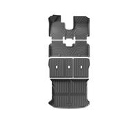 Compatible with Genesis GV60 2023 2024 2025 TPE Floor Mats Cargo Liner Trunk Mats Floor Liner Backrest Pad Protection Black(23GV60 LHD 5P)