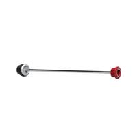 Compatible With Hypermotard796/821/939 950 SP 1100 EVO Motorcycle Wheel Spindle Protector Rear Front Axle Fork Crash Slider Resistente A Caídas(REAR RED)