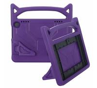 Compatible with iPad 2022 9ª Generación Nuevo Gen Fire a de Golpes para Kindle 8 HD Handle Kids 8th 2018 Case Soft Stand iPad/Tablet Case Funda Compatible with iPad 9 Generación (Purple, One Size)