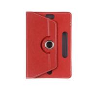 Compatible with iPad Air 4ta Funda Funda Universal con Tapa para de 8/9/10 Pulgadas, Funda con Soporte de sintética, Funda Ajustable con Tapa para 360 Caso De Superficie Pro 5 (Red, C)