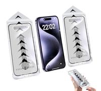 Compatible with Iphone 17 Pro Tempered Glass Screen Protector, Invisible Screen Protector, Fingerprint-Proof Dust Free Without Bubbles, for Iphone 15 16 14 Pro Max (for 14 Pro Max,Hd Clear*2pcs)