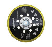 Compatible with Makita Bo6030/Bo6040 & Festool Ro1/ES150/ET2, 150mm 17-Hole Sanding Base Plate, Ventilated Dust Removal, 1200RPM, High-Quality Plastic