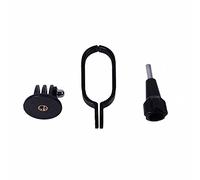 Compatible with Osmo Bolsillo 2 Accesorios de Soporte de Adaptador de Metal de cámara para Insta-360 GO para Sunnylife 2 Accesorios de cámara Deportiva Paquete Cubierta De Lluvia (Black, One Size)