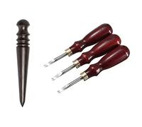 Compatible Withwooden Leather Burnisher Tool for Burnishing Of Various Leather