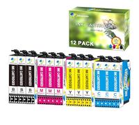 Compatibles con E604XL E604 XL Cartuchos de Tinta para Compatibles con Expression Home XP-2205 XP-2200 XP-3200 XP-3205 XP-4200 WF-2910DWF WF-2935DWF WF-2930DWF WF-2950DWF WF-2910 WF-2930 WF-2930