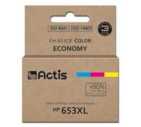 Compatibles marca PartyDeco modelo Tusz actis kh-653cr (zamiennik hp 653xl 3ym74ae; premium; 18ml; 300 stron; kolorowy)