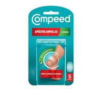 Compeed Ampollas Extreme Medianas, Apósitos Hidrocoloides Pies, Pack 5 uds | Protección acolchada impermeable, contra rozaduras, alivia dolor, curación rápida