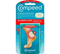 Compeed Blasenpflaster Extreme Medium für die Ferse, 5 pzas Esparadrapo | 20 % más de relleno*, cicatrización más rápida de heridas*, protege contra cargas elevadas y fricción