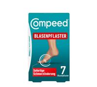 COMPEED BLISTER-PLAST.SMALL | Apósitos extrapequeños, impermeables y transparentes, cicatrización más rápida*, alivian la presión y el dolor, 2 x 6 cm