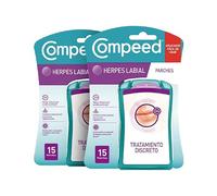 Compeed Calenturas, Parches Labiales Hidrocoloides, Pack de 30 | Parches calenturas labiales, hidrocoloide, protección discreta, alivio del dolor, larga duración