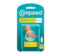 Compeed Callos Medianos, Apósitos Hidrocoloides Para Pies, Pack 10 uds | Alivio del dolor y presión, acolchado, protección duradera