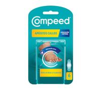 Compeed Callos Medianos, Tratamiento para eliminar los callos de los pies, Pack 6 uds.