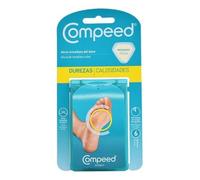 COMPEED Durezas Medianas, Eliminación Rápida, Alivio del Dolor, Pack 6 uds.