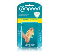 Compeed Durezas Apósitos Medianos 6 Unidades - Hidrata, Suaviza y Elimina las Durezas de los Pies