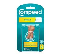 Compeed Durezas Medianas, Apósitos Hidrocoloides Pies, Pack 6 uds | Eliminación rápida, alivio del dolor, protección contra fricción, acolchado, uso diario