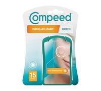 Compeed Parche Anti-Granos, Tratamiento Acné Uso Diurno, 15 uds | Tecnología hidrocoloide, discreto, disimula y protege