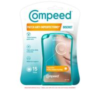 Compeed - Parches antiimperfecciones - parches hidrocoloides - Ideal para un uso discreto durante el día - para imperfecciones específicas - 15 parches - 1,5 x 1,5 cm puntos negros y pequeños botones