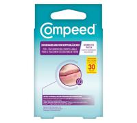 Compeed Parches para herpes - con aplicador - para cicatrización acelerada de heridas - para herpes labial - paquete beneficioso - 30 parches