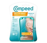 COMPEED Parches Stop-Brufoli limpiadores, purifican, exfolian y protegen contra imperfecciones, puntos negros y pequeños granos, ideales también para uso nocturno, 7 parches hidrocoloidales