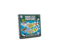 Compendio de 100 juegos clásicos: una colección de juegos de mesa clásicos para toda la familia. Incluye ajedrez,