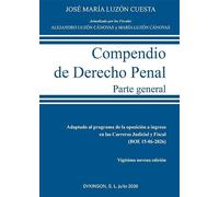 Compendio de Derecho Penal. Parte General. Edición 2026