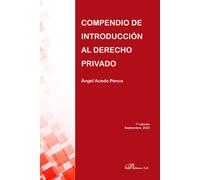 Compendio de introducción al derecho privado | Ángel Acedo Penco