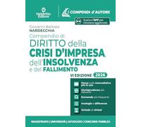 Compendio di diritto della crisi d'impresa, dell'insolvenza e del fallimento 2026 (I compendi d'autore)