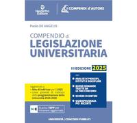 Compendio di legislazione universitaria 2025