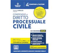 Compendio di procedura civile aggiornato al decreto correttivo Cartabia 2024/2025 II edizione. Con espansione online (I compendi d'autore)