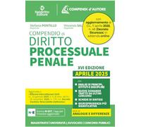 Compendio di procedura penale. Aprile 2025 (I compendi d'autore)