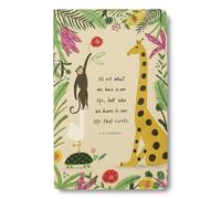 Compendium Diarios de tapa blanda: "It's not what we have in our life, but who we have in our life that counts". Un diario Write Now con 128 páginas a rayas, 5 pulgadas de ancho x 8 pulgadas de alto