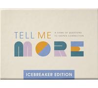 Compendium Tell Me More: Icebreaker Edition - Un Juego de conversación de 52 Preguntas para profundizar Las Conexiones