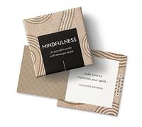Compendium ThoughtFulls - Tarjetas desplegables, Mindfulness, 30 tarjetas desplegables, cada una con un mensaje inspirador diferente en el interior