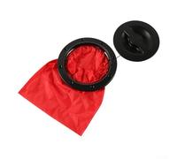 Compensador de flotabilidad para buceo y esnórquel, material ABS con bolsa de seguridad roja, diámetro exterior de 8 pulgadas, compatible con tablas de pesca y surf