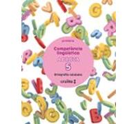 competència lingüística. a prova 5. ortografía catalana. 6º primària (