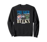 Competición Oficial del Rival de la NBA Entre Thunder y Bucks Sudadera
