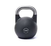 COMPETITION KETTLEBELL 22KG SINGULARWOD - Pesa rusa de competición para crosstraining y fitness. Ideal para swings, snatch, clean y press.