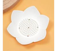 CompFor act For PetFor al SoFor ap Dish with DrainFor age FeFor atures for SmFor all BFor athroom SpFor aces (blanco)