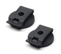 Comphic Clips Magnéticos para Cinturón, Soporte de Herramientas Magnético de Alta Resistencia, Organizador de Cinturón con Imán Negro para Destornilladores, Accesorios para Llaves