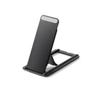 Comphic Soporte Universal para Tableta, Plegable, Portátil, Adhesivo, para Escritorio, Lector Electrónico, Color Negro