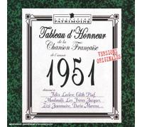 Compilation - 1951 - Tableau D'Honneur De La Chanson Française