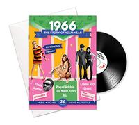 Compilation - 1966 Aniversario o Regalos de Cumpleaños - 1966 Tarjetas 4-en-1 y Regalo - Historia de mi Año, CD, Descarga de Música