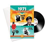 Compilation - 1971 Cumpleaños o Regalos de Aniversario - 1971 Tarjeta 4-en-1, CD, Regalo y descarga para hombres y mujeres