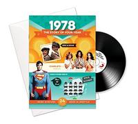 Compilation - 1978 Cumpleaños O Aniversario Regalos - 1978 4-en-1 tarjeta y regalo - Historia de su Año, CD, Descargar musica