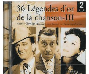 Compilation - 36 Légendes d'or de la Chanson Francaise vol 3