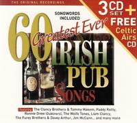 Compilation - 60 Greatest Ever: Irish Pub Songs DOL4CD002