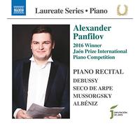 Panfilov, Alexande - Piano Recital: Panfilov, Alexander - DEBUSSY, C. / Seco de Arpe, M. / Mussorgsky, M.P. / Alabéniz, I.