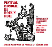 Compilation - Festival Mondial De Rock 'N' Roll (1961) - Paper Sleeve - CD Vinyl Replica